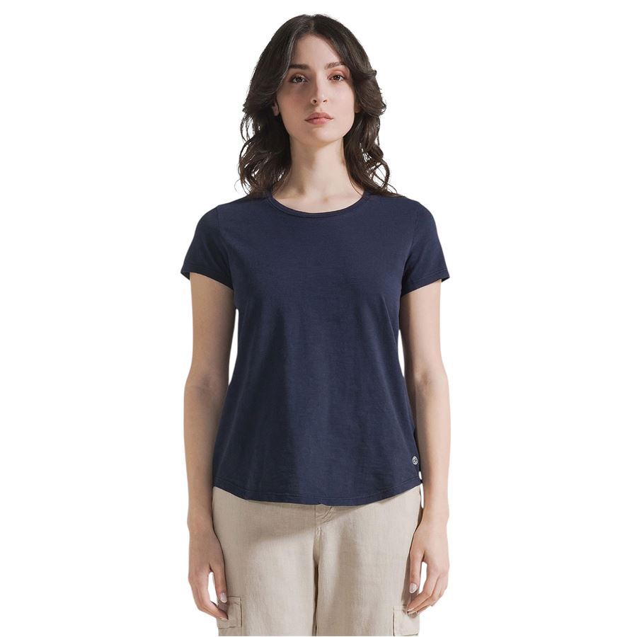 T-shirt in jersey fiammato da donna Deha | A0063125515